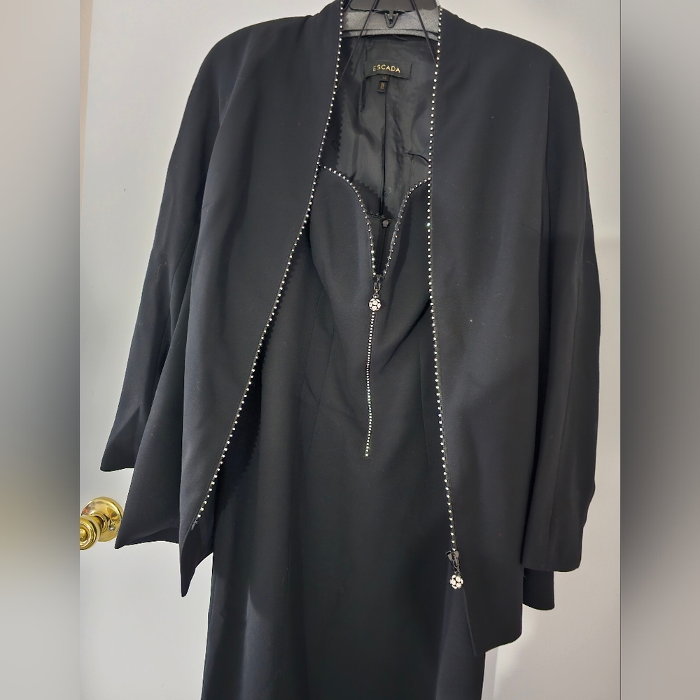 Escada 2 piece Set Black Size 42